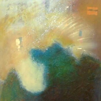 Pittura intitolato "Abstract24" da Qusay Alawami, Opera d'arte originale