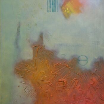 Картина под названием "Abstract41" - Qusay Alawami, Подлинное произведение искусства