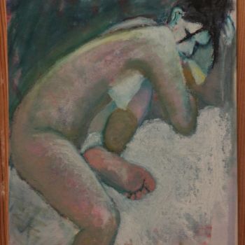 Painting titled "N° 472  Aquatique" by R. Cavalié, Original Artwork, Other