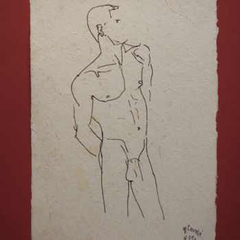 Dibujo titulada "N.R. N° 20" por R. Cavalié, Obra de arte original, Tinta