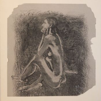 Disegno intitolato "N° 231 Cramée" da R. Cavalié, Opera d'arte originale, Carbone