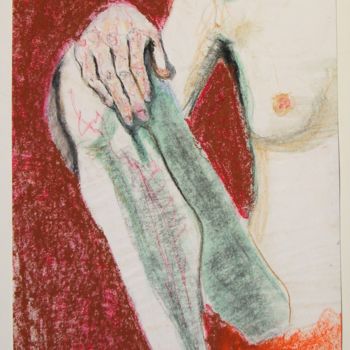 Dessin intitulée "N°422   Avant le ma…" par R. Cavalié, Œuvre d'art originale, Pastel