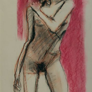 Drawing titled "N°609  Zapping Luci…" by R. Cavalié, Original Artwork, Pastel