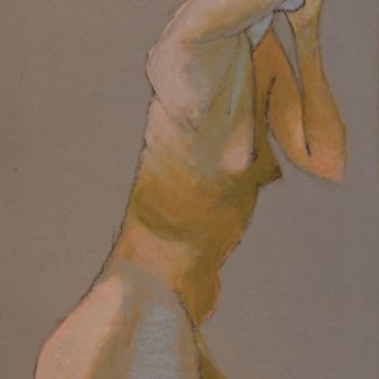 Dessin intitulée "N°746  Contre Picab…" par R. Cavalié, Œuvre d'art originale, Pastel