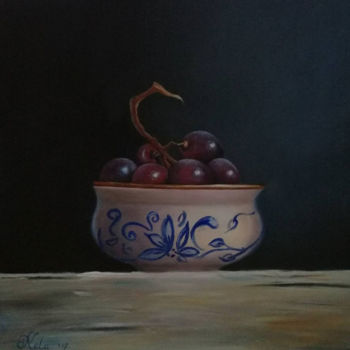 「Grapes」というタイトルの絵画 Nela Radomirovicによって, オリジナルのアートワーク, オイル