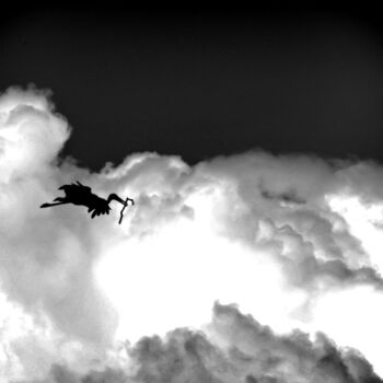 Photography titled "in the clouds - in…" by R.W.Born, Original Artwork, Digital Photography