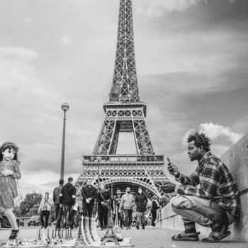 Фотография под названием "The Street Vendor -…" - Raafetmus, Подлинное произведение искусства, Цифровая фотография