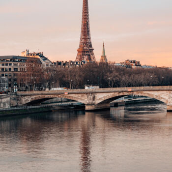 Fotografie getiteld "Morning Paris" door Raafetmus, Origineel Kunstwerk, Digitale fotografie