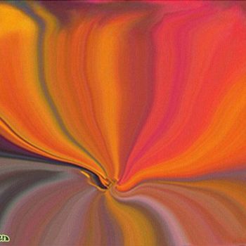 Digitale Kunst getiteld "Scattering Colors" door Raza-E-Mustafa Awan, Origineel Kunstwerk