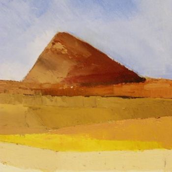 Peinture intitulée "Chott El Jerid I" par Alexandre Rabory, Œuvre d'art originale