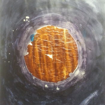 Картина под названием "the-blue-world-II-1…" - Rbio, Подлинное произведение искусства, Акрил