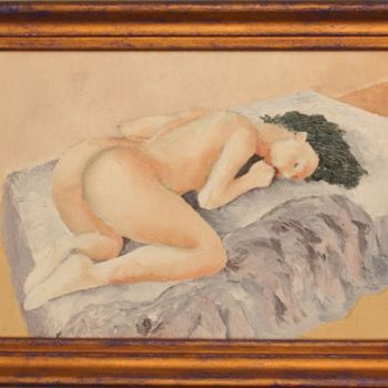 Peinture intitulée "femme" par Xavier Raby, Œuvre d'art originale