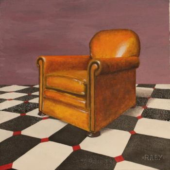 Картина под названием "fauteuil" - Xavier Raby, Подлинное произведение искусства