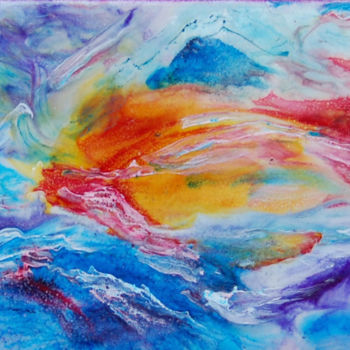 Painting titled "Tropical Fish" by Rachel Mccullock, Original Artwork, Other