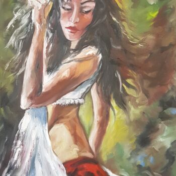 "Dancer Ballerina Oi…" başlıklı Tablo Rada Gor tarafından, Orijinal sanat, Petrol