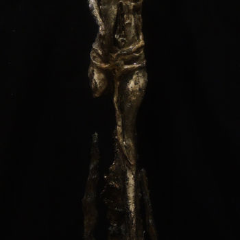 Sculpture titled "Black Shine: Dead s…" by Luka Noizevul, Original Artwork, Clay