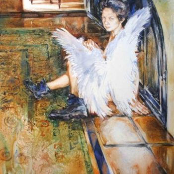 Malerei mit dem Titel "St. Nata, couchant" von Gregory Radionov, Original-Kunstwerk
