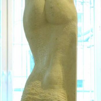 Skulptur mit dem Titel "Venus" von Radoslaw Keler, Original-Kunstwerk, Stein