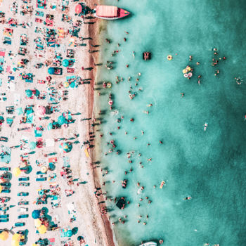 제목이 "Beach, Umbrellas an…"인 사진 Radu Bercan로, 원작, 디지털