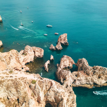 Fotografia intitolato "Aerial Shot In Lago…" da Radu Bercan, Opera d'arte originale, Fotografia digitale