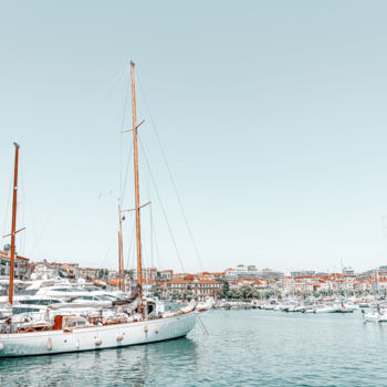 Photography titled "Port Of Cannes, Fre…" by Radu Bercan, Original Artwork, Digital Photography