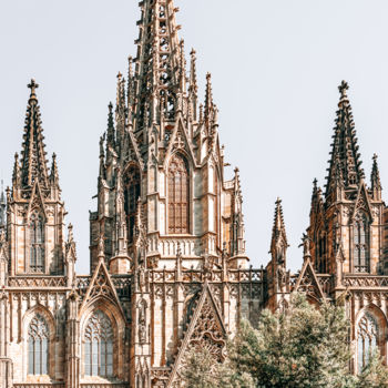 Fotografie mit dem Titel "Barcelona Cathedral…" von Radu Bercan, Original-Kunstwerk, Digitale Fotografie