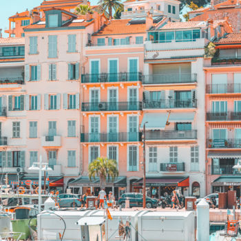 Fotografía titulada "Cannes Downtown Cit…" por Radu Bercan, Obra de arte original, Fotografía digital