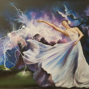 Painting titled "transfiguracion.jpg" by Rafael Flórez, Original Artwork, Oil