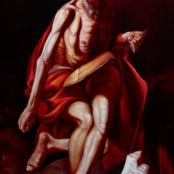 Painting titled "Archetypes of a col…" by Rafael Pascuale Zamora, Original Artwork, Oil