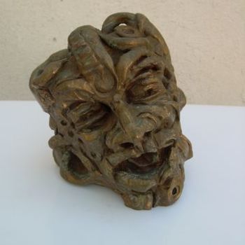 Sculpture titled "Grito" by Piedehierro., Original Artwork