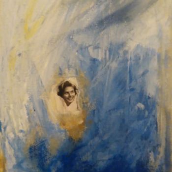 Painting titled "Diva" by Raffaele Cappa, Original Artwork, Oil