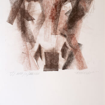 Desenho intitulada "TLS XXIII-IX-MMXVII…" por Rafferoico, Obras de arte originais, Carvão