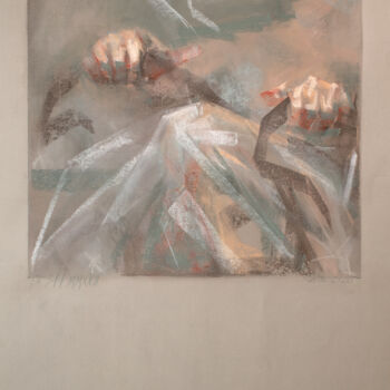 Рисунок под названием "Op.544 MMXXII" - Rafferoico, Подлинное произведение искусства, Древесный уголь
