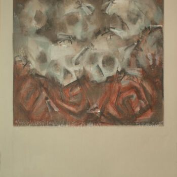 Desenho intitulada ""Die Rose Ist Ohne…" por Rafferoico, Obras de arte originais, Carvão