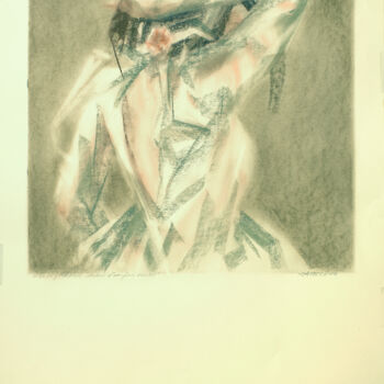 Drawing titled ""Cahier d'un faune…" by Rafferoico, Original Artwork, Charcoal