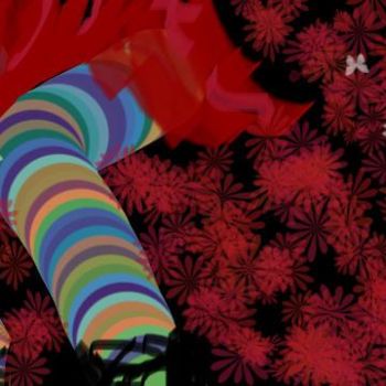 Arte digitale intitolato "Punky's Stalkings b…" da Rainbow Sherbert, Opera d'arte originale