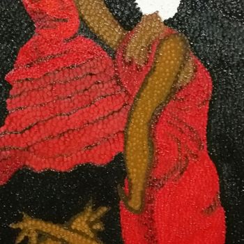 Painting titled "flamenco.jpg" by Raiquen Arduini, Original Artwork