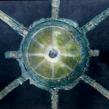 Painting titled "Archaeostronomy" by Ralph Levesque, Original Artwork