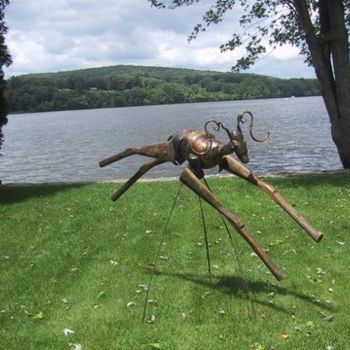 Sculpture titled "Run, Run, Run" by Ralph Levesque, Original Artwork