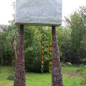 Скульптура под названием "KönigsGlücksTor" - Ralph Kleiner, Подлинное произведение искусства