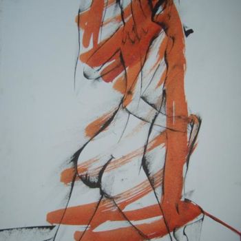 Картина под названием "Traum X" - Rama Ukaj, Подлинное произведение искусства