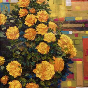 Painting titled "Gellb 1" by Ramo Ram, Original Artwork, Oil