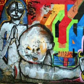 Fotografía titulada "Grafiti 1" por Ramon Oliveras, Obra de arte original
