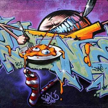 Photography titled "Grafiti 5" by Ramon Oliveras, Original Artwork