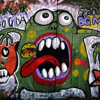 Fotografía titulada "Grafiti 11" por Ramon Oliveras, Obra de arte original