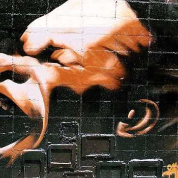 Fotografie getiteld "Grafiti 15" door Ramon Oliveras, Origineel Kunstwerk