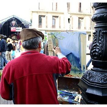 Fotografía titulada "Ramblas 20" por Ramon Oliveras, Obra de arte original