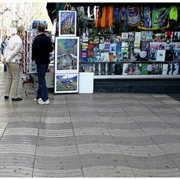 Photography titled "Ramblas 24" by Ramon Oliveras, Original Artwork