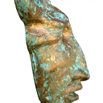 Skulptur mit dem Titel "Androtaure (Profil)" von Raoul Riss, Original-Kunstwerk