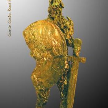 Sculpture titled "Cimbre" by Raoul Riss, Original Artwork, Metals